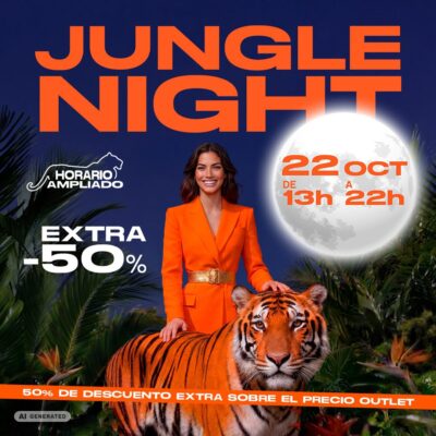 Vuelve la JUNGLE NIGHT a The Style Outlets