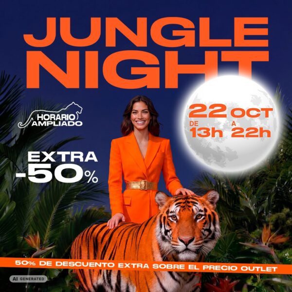 Vuelve la JUNGLE NIGHT a The Style Outlets